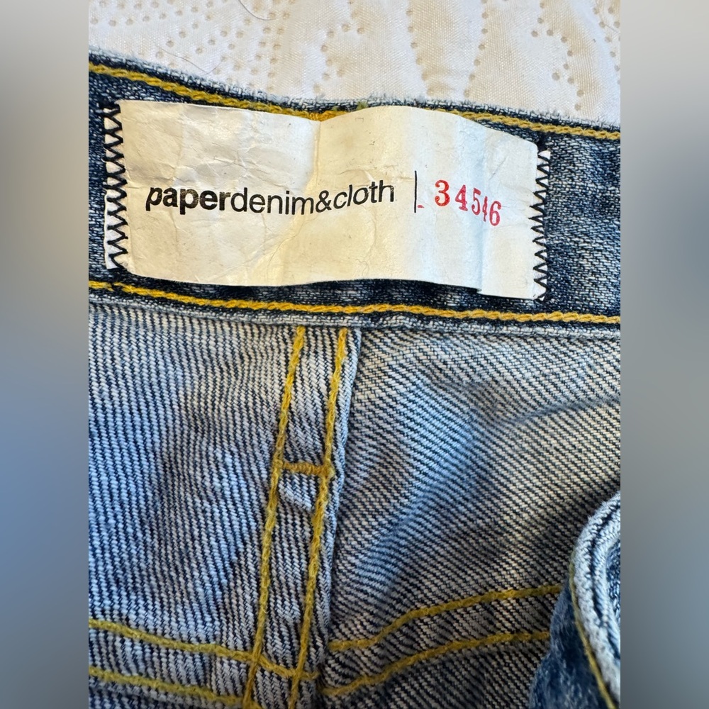 Paper denim & cloth jeans 28 boho retro vintage flare - Picture 10 of 16